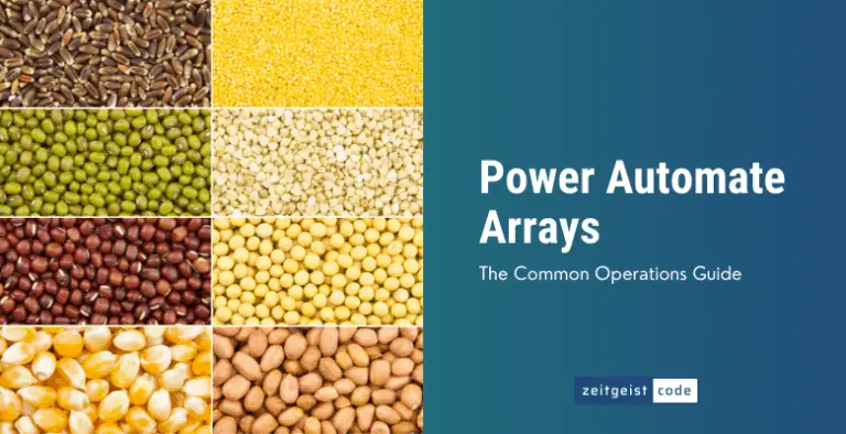 Power Automate Arrays: The Common Operations Guide 2025
