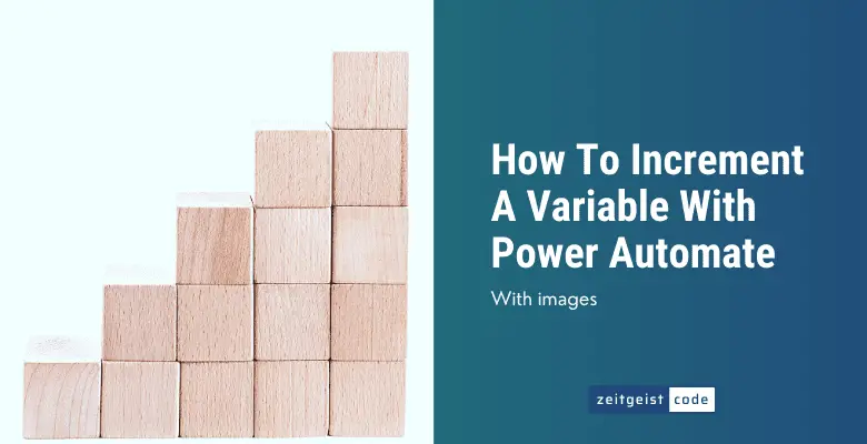 power automate increment variable