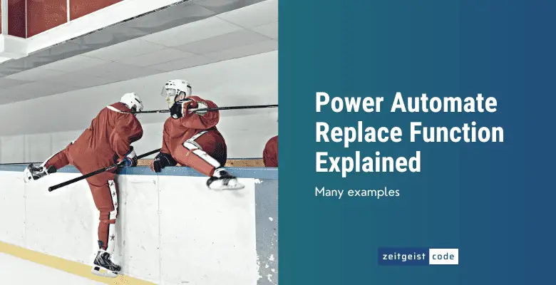Power Automate Replace Function Explained | Many Examples